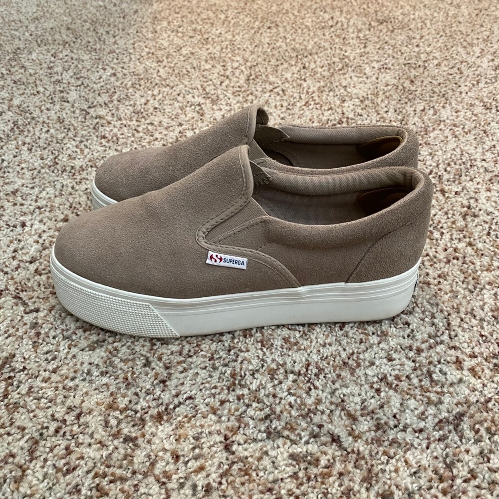 Superga platform shoes